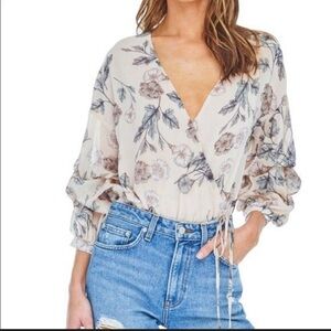 Astr Floral Bodysuit